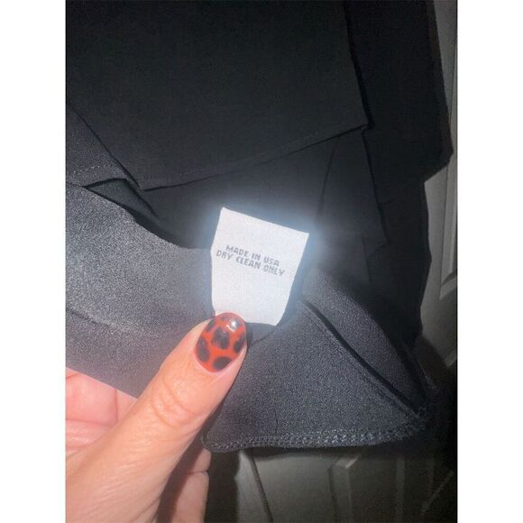 Tanya Taylor Women's Black Della Cut Out Blouse Size 6 Casual Fall - Picture 9 of 9